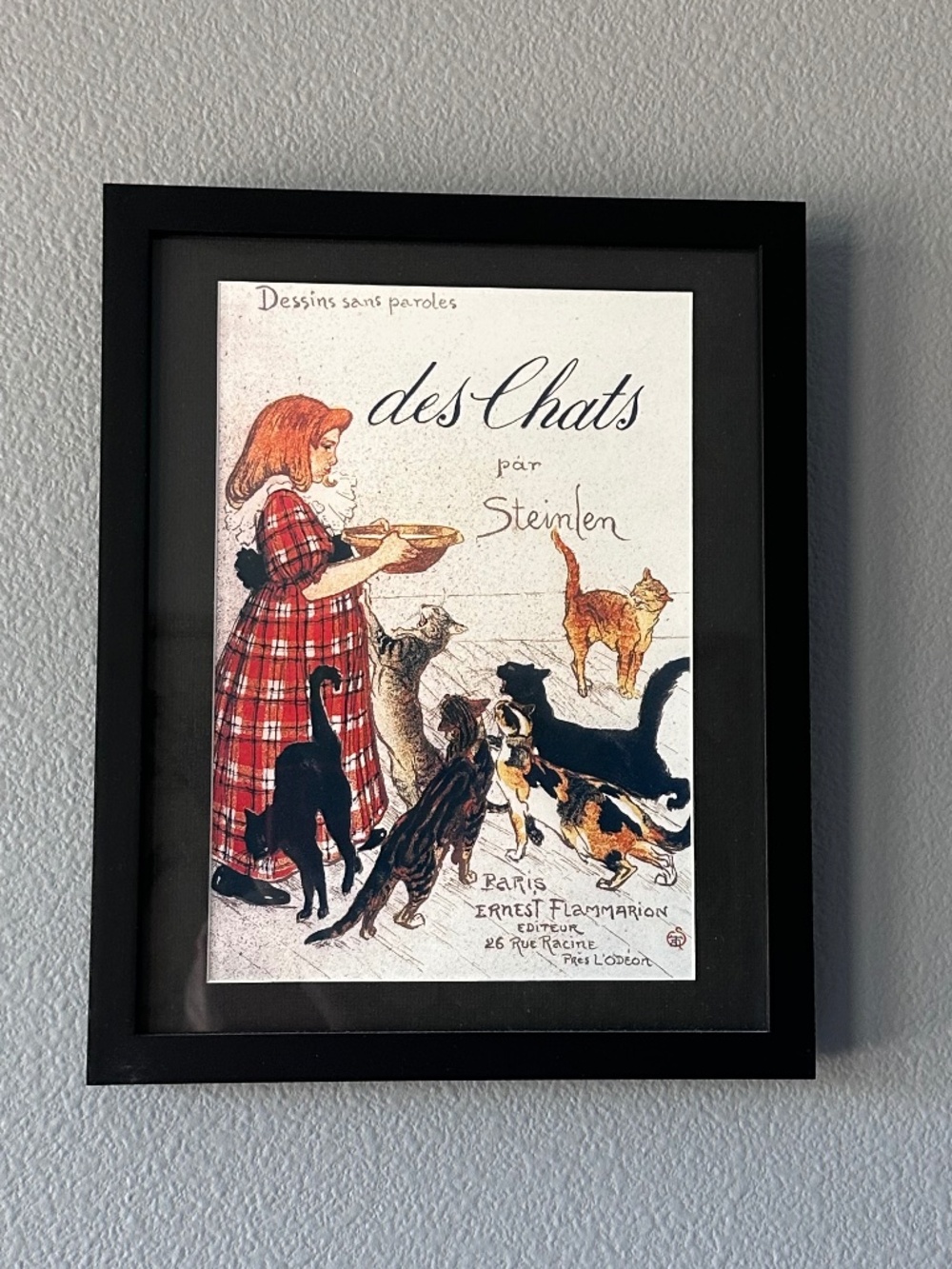 5 Framed Vintage French Art Prints - Picture 6 of 7
